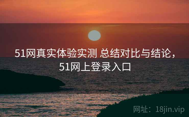 51网真实体验实测 总结对比与结论，51网上登录入口
