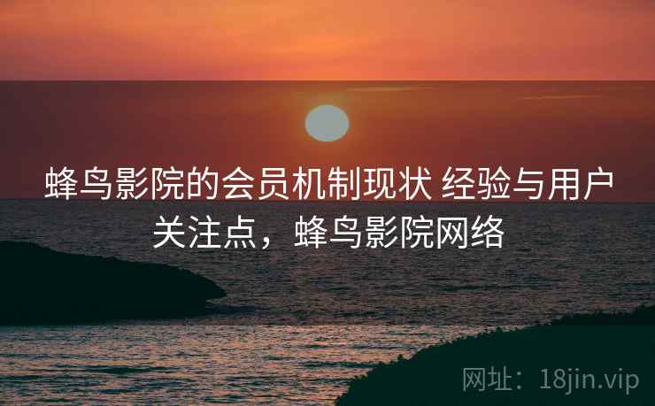 蜂鸟影院的会员机制现状 经验与用户关注点，蜂鸟影院网络