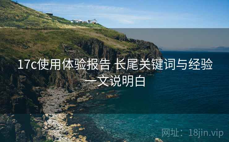 17c使用体验报告 长尾关键词与经验一文说明白