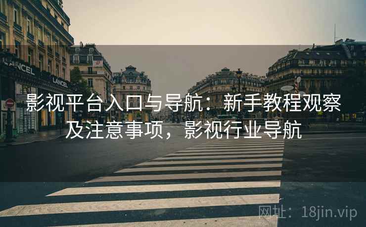 影视平台入口与导航：新手教程观察及注意事项，影视行业导航