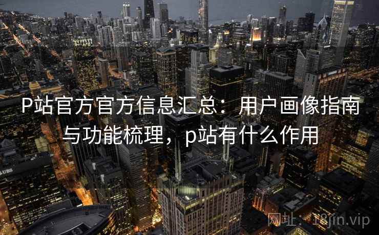 P站官方官方信息汇总：用户画像指南与功能梳理，p站有什么作用